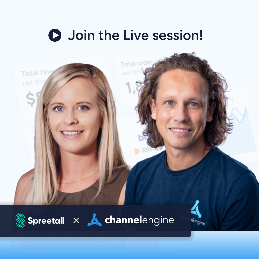 Seller report webinar Pop up